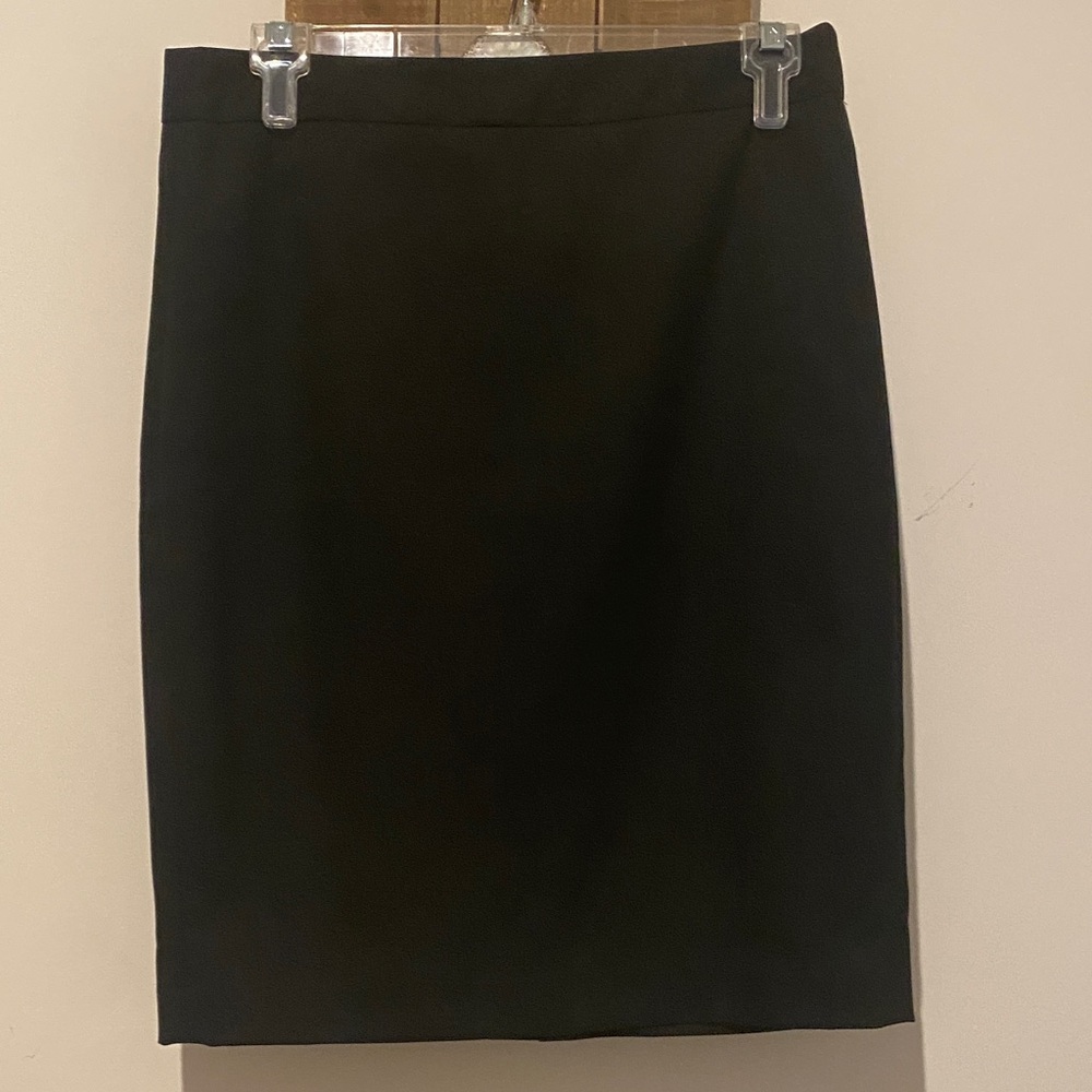 Banana Republic Elegant Black Pencil Skirt